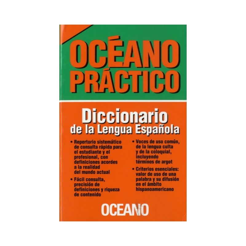 Diccionario Escolar Oceano Practico
