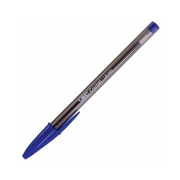 Boligrafo Bic Cristal Azul 1.6 Mm.