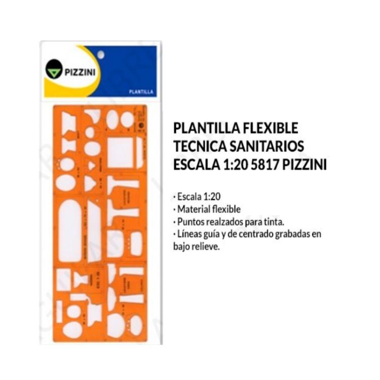 Plantilla Pizzini Sanitario 5817