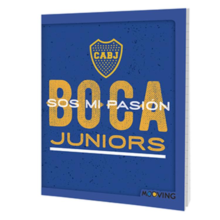 Cuaderno Mooving Tapa Flexible 48 Hojas Boca Juniors
