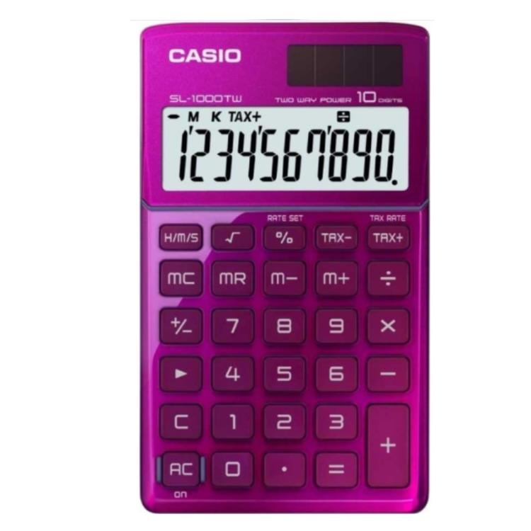 Calculadora Casio Sl 1000 Rosa