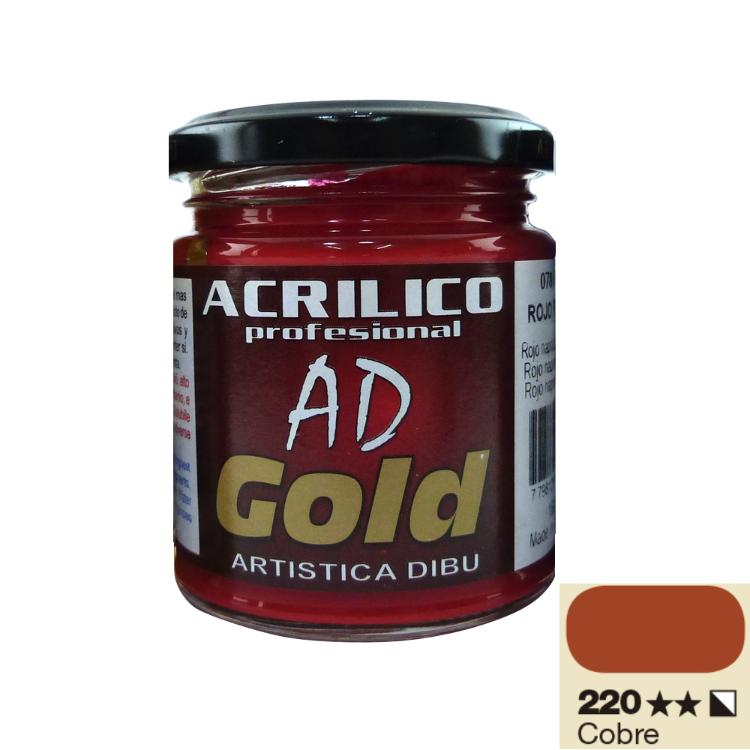 Pintura Acrilica Ad Gold G2 Cobre 180 Ml
