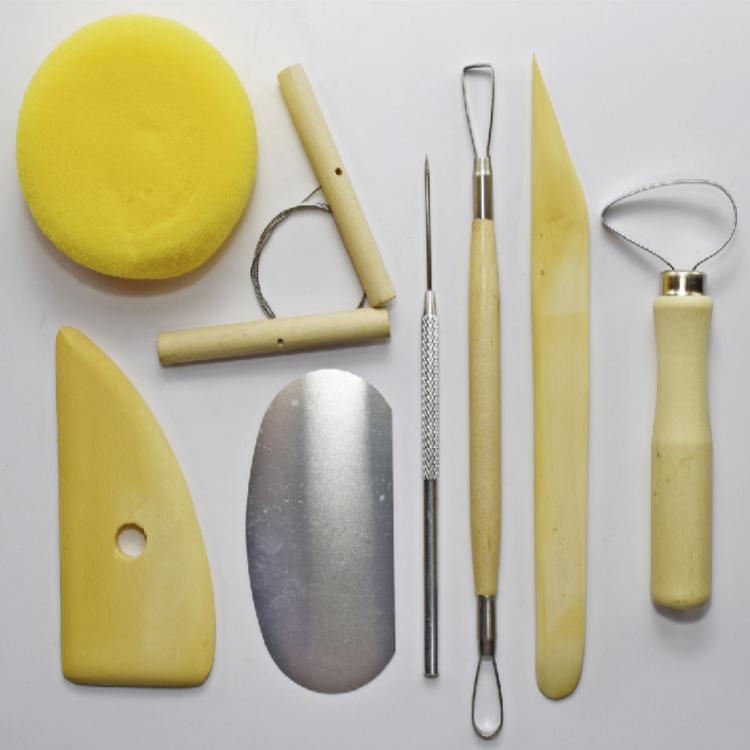Set de 8 herramientas para cerámica