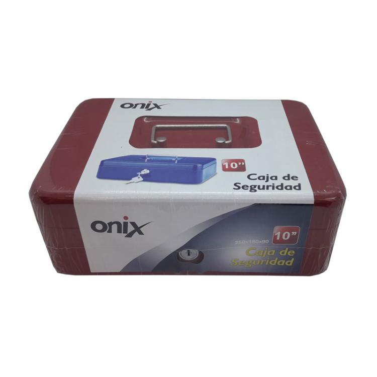 Caja Portavalores 10" Onix Skribe 250 X 180 X 90 Mm