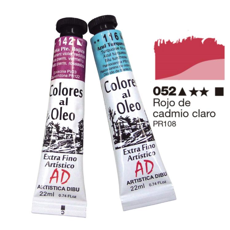 Pintura Oleo Ad Rojo De Cadmio Claro 22Ml G2