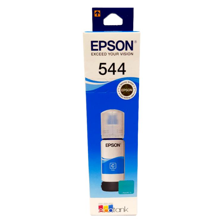 Tinta Epson T 544 Cyan 65 ml. Para L3110-l1110-l3150-l5190