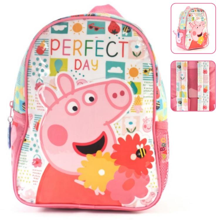 Mochila Wabro 2025 12" Peppa Pig Cherry Art.55408