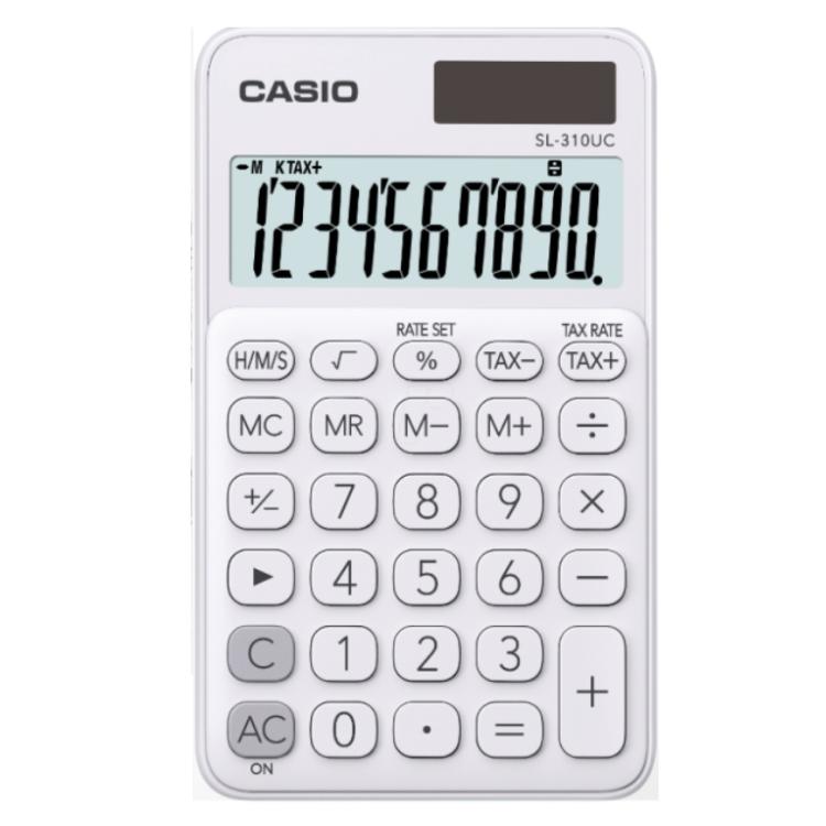 Calculadora Casio Sl-310Uc Blanca