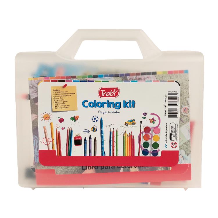 Valija Trabi Coloring Kit 58 Piezas