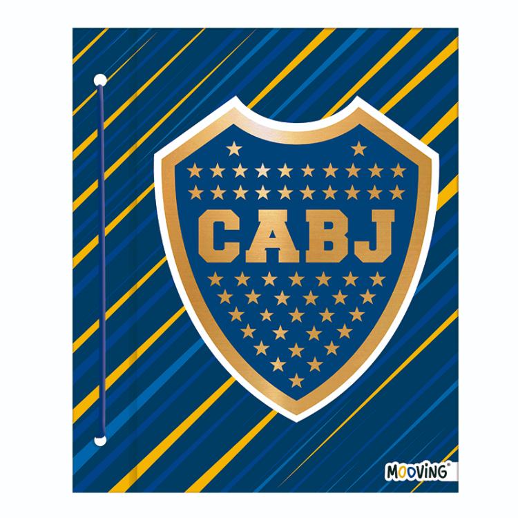Carpeta Con Cordon Nº3 Mooving 2023 Boca Juniors Art.1003111