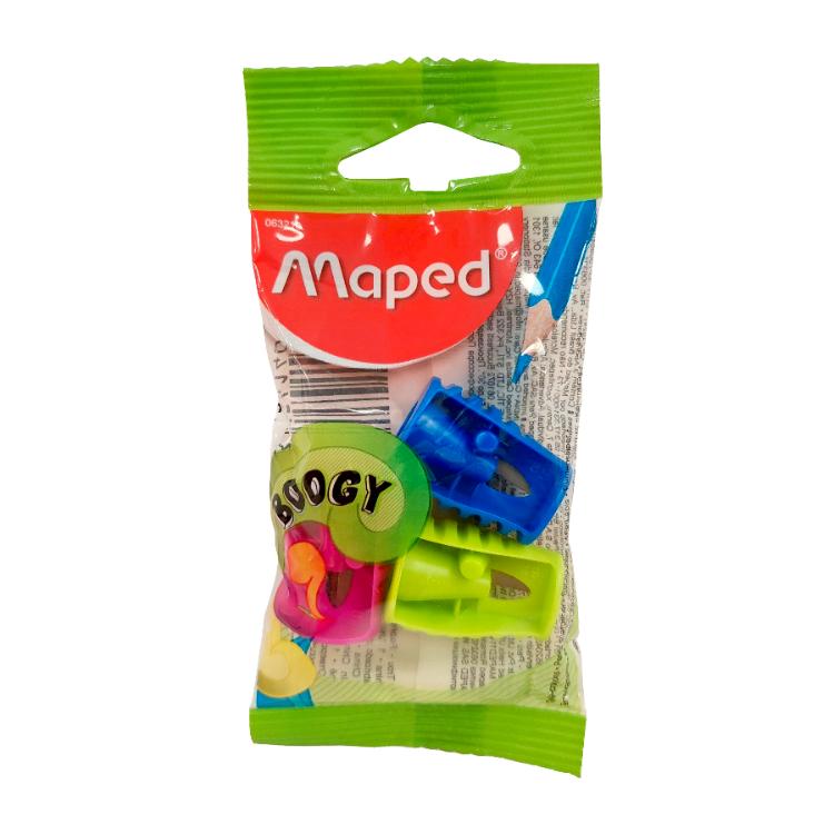 Sacapunta Maped Boogy 1 orificio Blister x 3