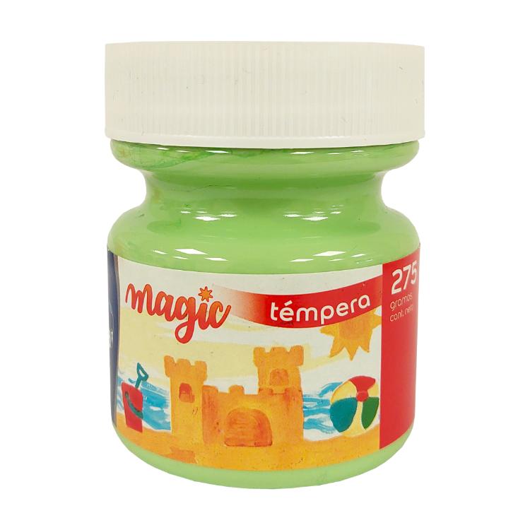 Tempera Alba Pote Magic Max 275 Grs Verde Pastel