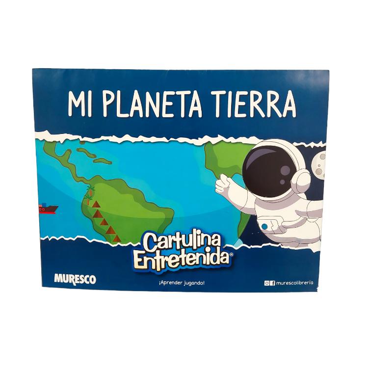 Block Muresco De Cartulina Entretenida Mi Planeta Tierra x 20 Hojas