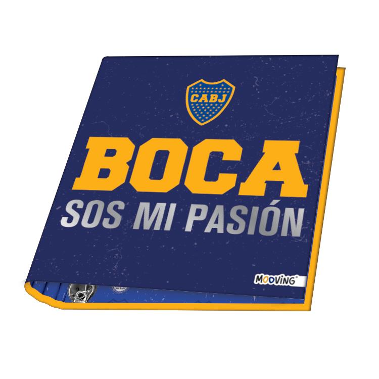 Carpeta 3 anillos Mooving 2023 Boca Juniors Art.1001111