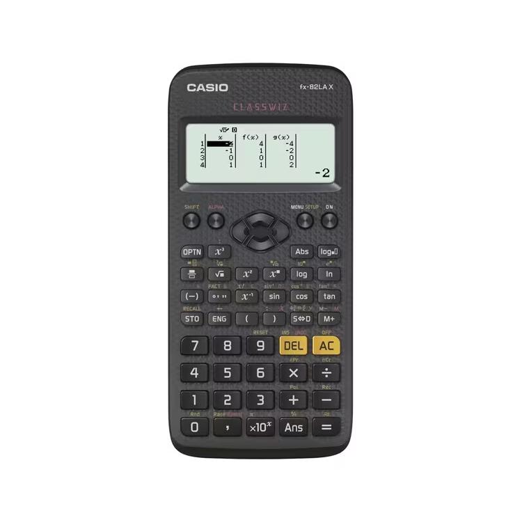 Calculadora Casio FX 82LAX Negra 275 Funciones