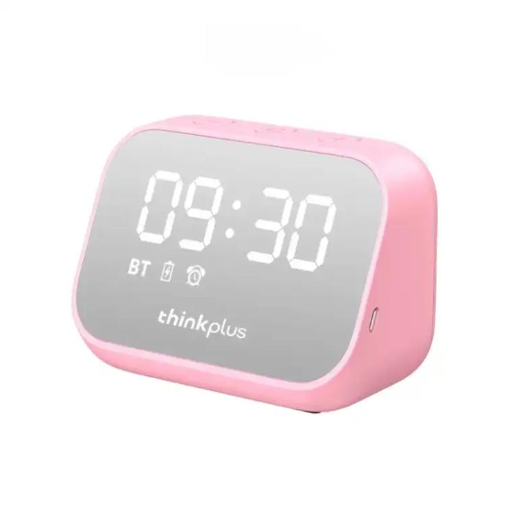 Parlante Lenovo TS13 Reloj Despertador Rosa Art.02574