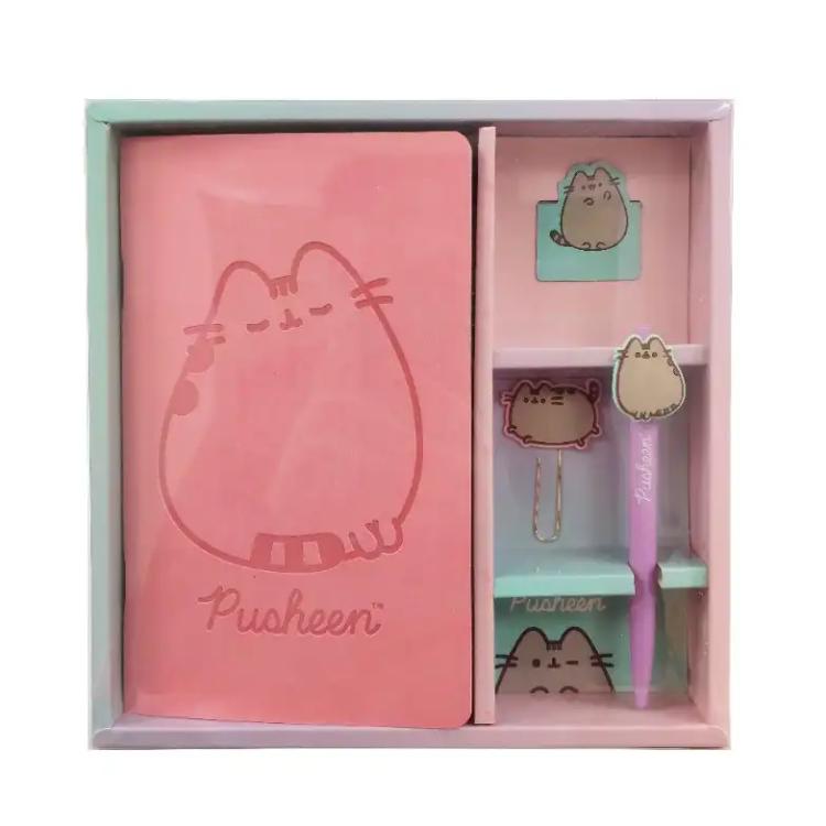 Set de Escritorio Mooving Pusheen Libreta con Accesorios Atr.2072060701