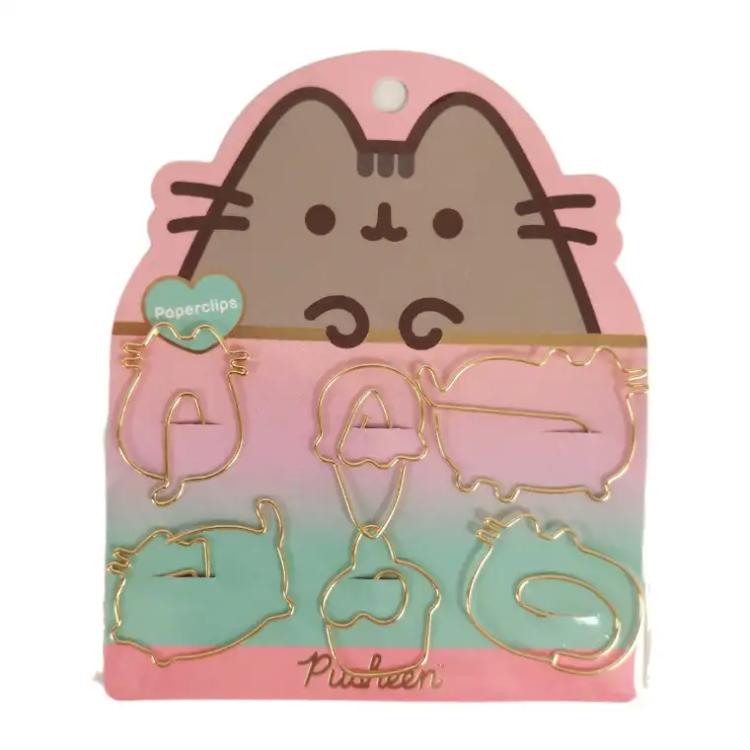 Broche Clip Mooving x 6 Con Formas Pusheen Art.207210406