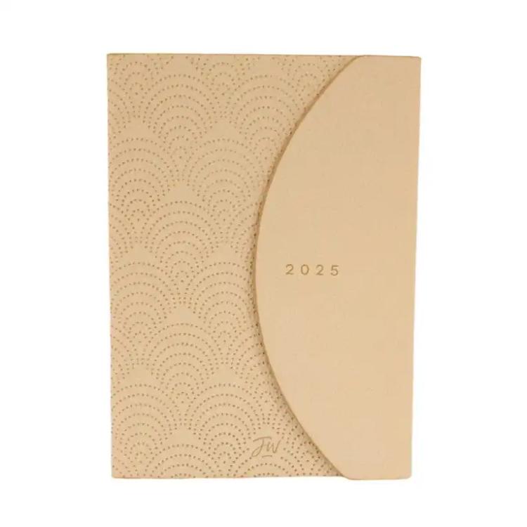 Agenda FW 2025 Chic Inmantada Cream Semanal Cosida 15 x 21 cm Art.1000036
