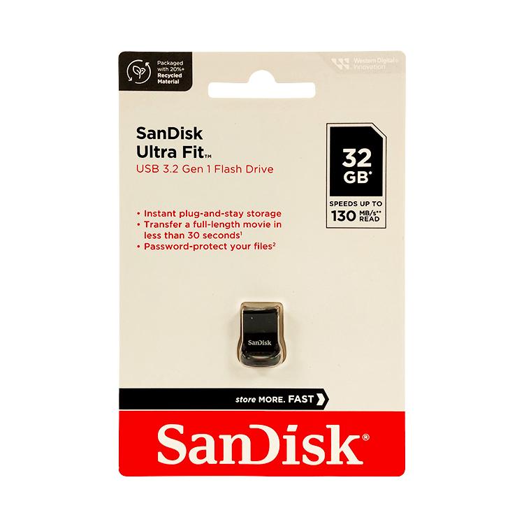 Pendrive Sandisk 32 GB Ultra Shift 3.0 Negro Art.SDCZ410-032G-G46