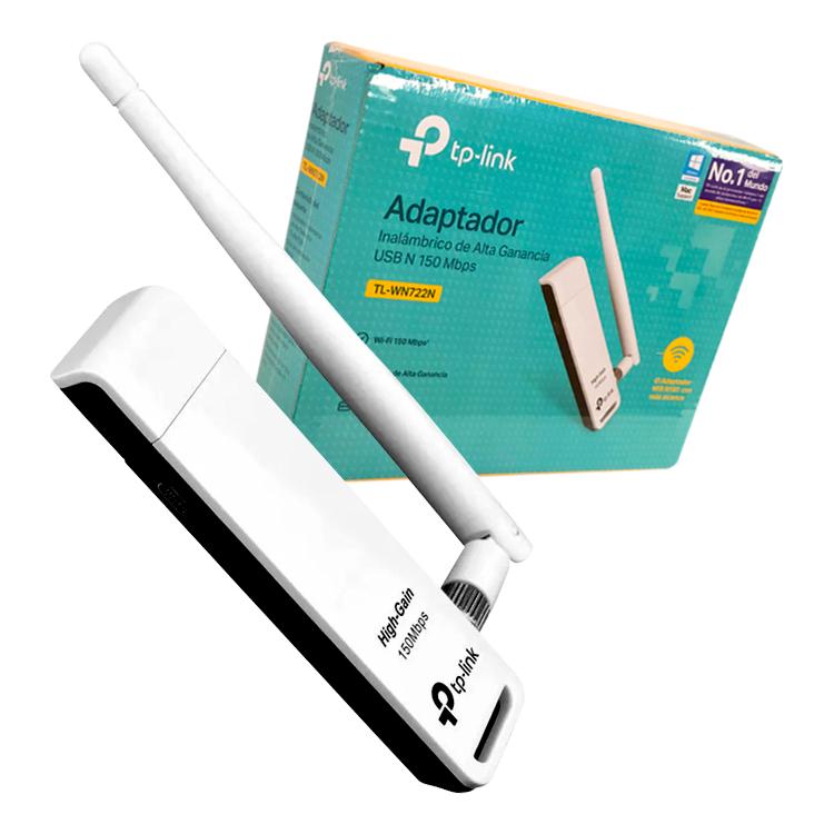 Adaptador TP-Link USB Inalambrico N 150MBPS Art.TL-WN722N