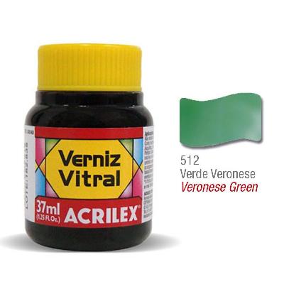 Barniz Vitral Acrilex 512 Verde Veronese 37Cc