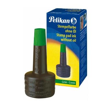 Tinta Para Sello Pelikan 4K 28 Cc. Verde