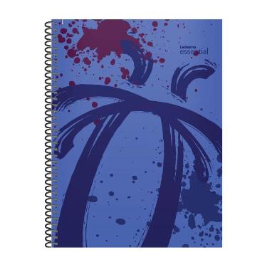 Cuaderno Espiral Essential 2 22x29cm 84 Hojas Cuadriculado Azul
