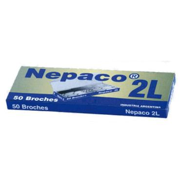 Broche Nepaco Metalico N°2 L x 50 Unidades