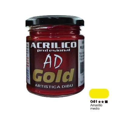 Pintura Acrilica Ad Gold G1 Amarillo Medio 180 Ml
