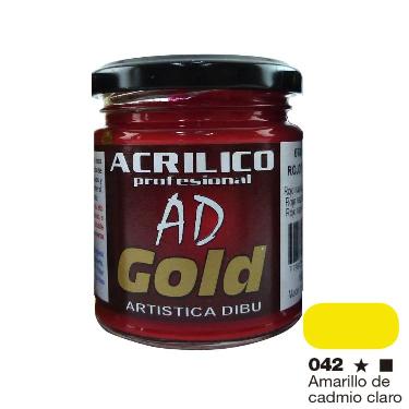 Pintura Acrilica Ad Gold G2 Amarillo Cadmio Claro 180 Ml