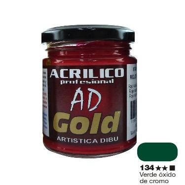Pintura Acrilica Ad Gold G2 Verde Oxido De Cromo 180 Ml