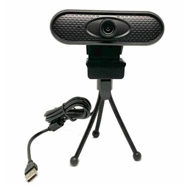 Webcam Camara Web Zom 1080P Usb + Microfono Integrado + Tripode Art.TADB301