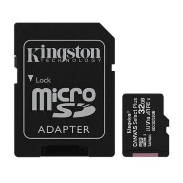 Tarjeta de Memoria Micro Sdhc Kingston 32Gb Canvas Select Plus Con Adaptador Art.SDCS2-32GB