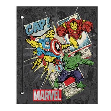 Carpeta Con Cordon Nº3 Mooving 2023 Marvel Heroes Art.1003208