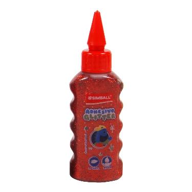 Adhesivo Glitter Simball Rojo 36 Ml