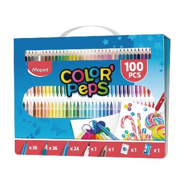 Kit Maped 100 Piezas Color Peps