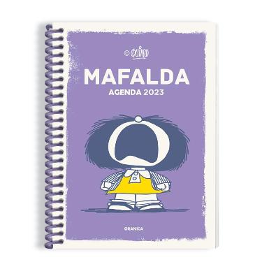 Agenda Granica 2023 Mafalda Para La Mujer Anillada Violeta