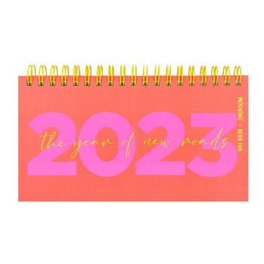 Agenda Mooving 2023 Pocket Neon Fun Naranja Espiralada Art.1409155