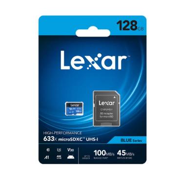 Tarjeta de Memoria Lexar Micro SD 128GB Clase 10 633X Art.LSDMI128GBBNL633A