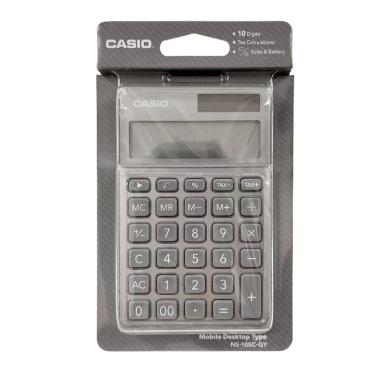 Calculadora Casio NS-10SC-GY Gris Metal