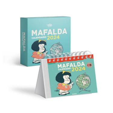Agenda Granica 2024 Mafalda Calendario Escritorio Tuquesa Dia por Pagina