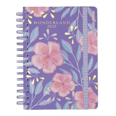 Agenda Mooving 2025 Spring Wonderland Dia Por Pagina Espiralada 15 x 21 cm Art.1405128